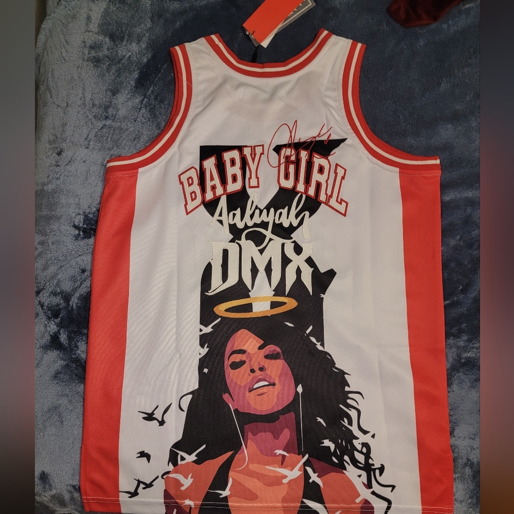 HGC X DMX X ALIYAH JERSEY - Red and White